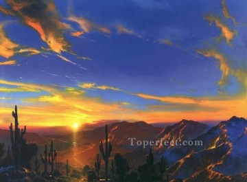  pinturas Obras - yxf0097h impresionismo empaste pinturas gruesas paisajes de montañas